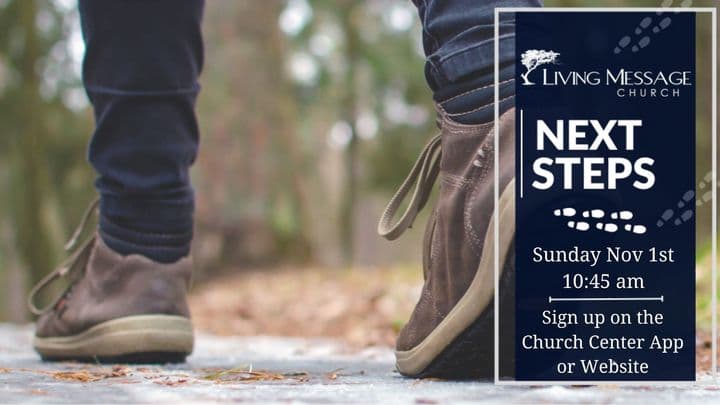 Next Steps Class event artwork