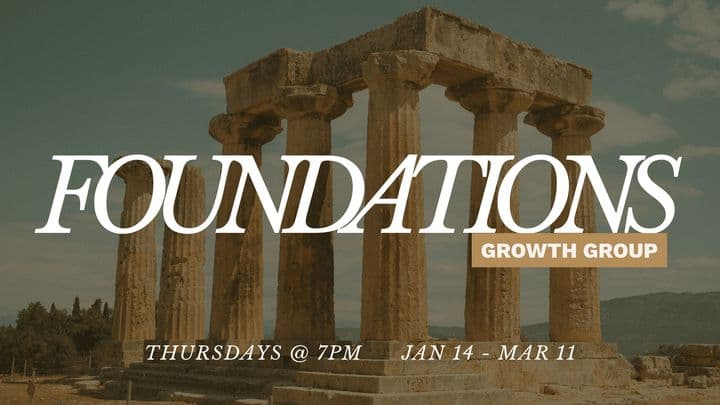 Foundations - Growth Group event artwork